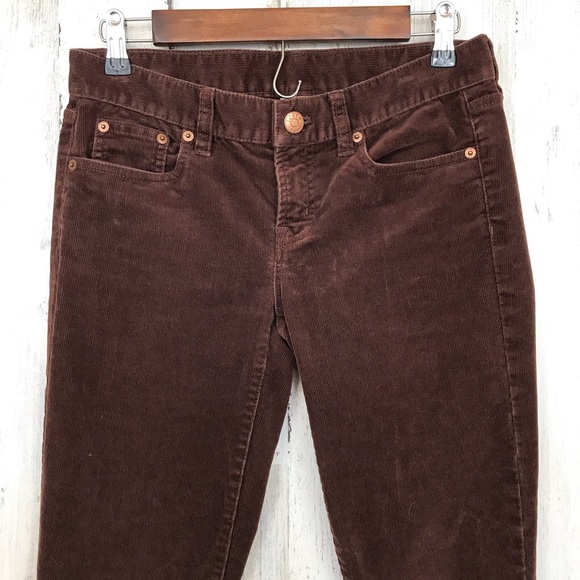 J.Crew | Brown Corduroy Jeans Size 26 - Picture 2 of 5
